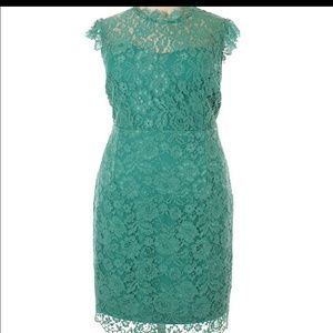🕵 Aqua/Teal Lace Dress